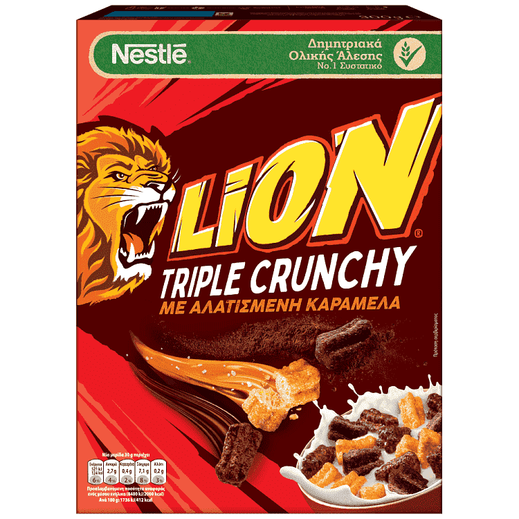 Nestle Lion Δημητριακά Crunchy 300gr