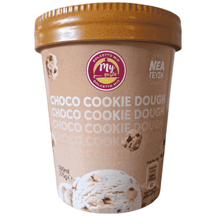 Dolcetto Mio Choco Cookie Dough 275ml 500ml