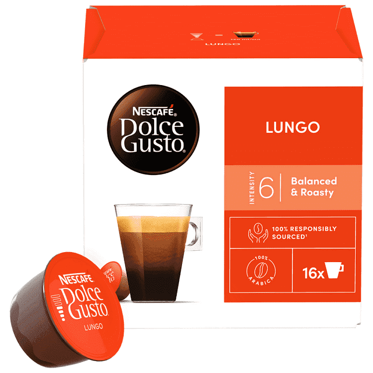 Nescafe Dolce Gusto Lungo 16τεμ 90gr