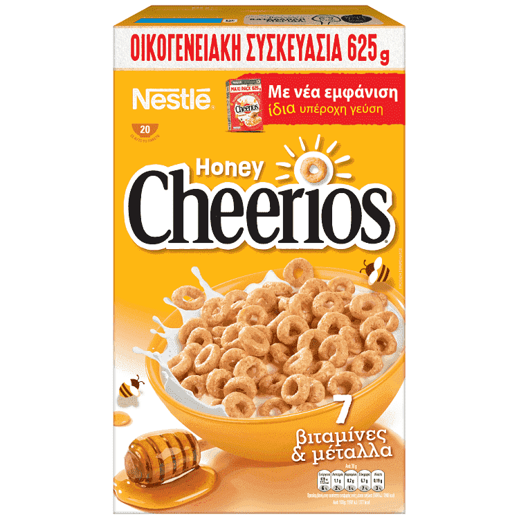 Nestle Δημητριακά Honey Cheerios 625gr