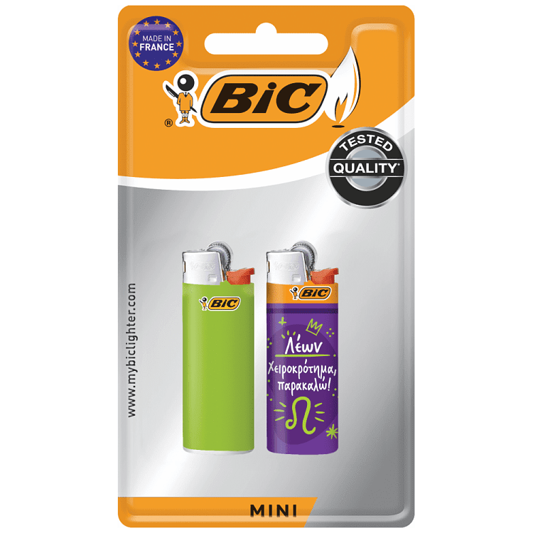 Bic Αναπτήρας LI J25 Zodiac & Classic 2t