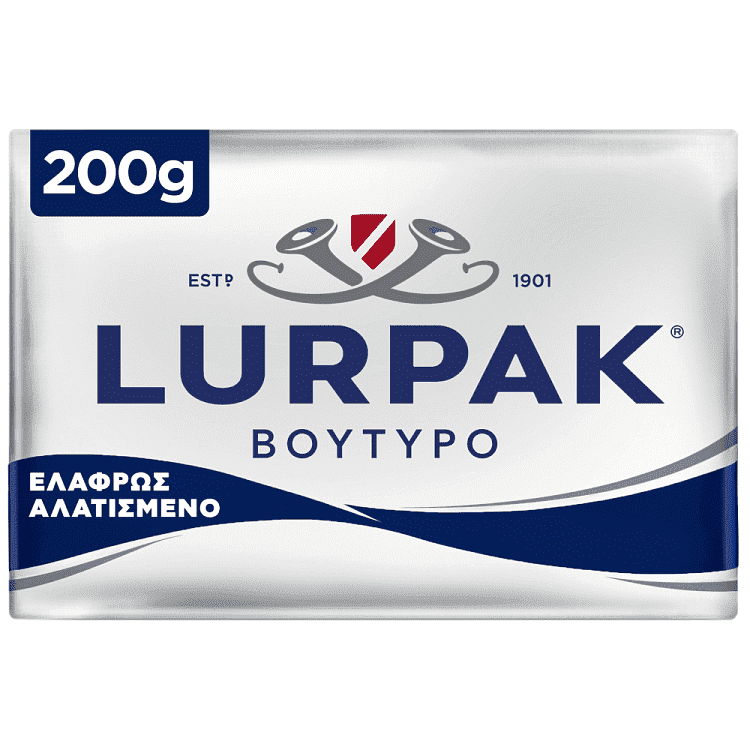 Lurpack Βούτυρο Αλατισμένο Αλουμίνιο 200gr