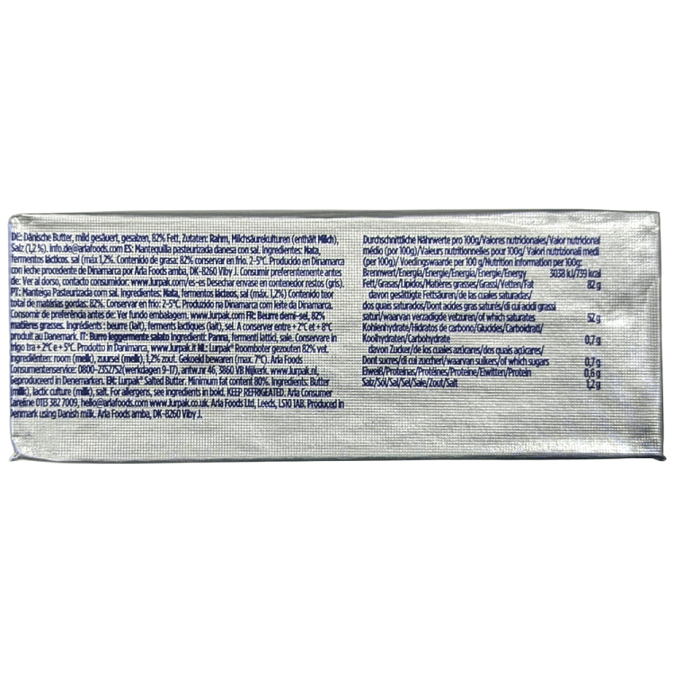 Lurpack Βούτυρο Αλατισμένο Αλουμίνιο 200gr