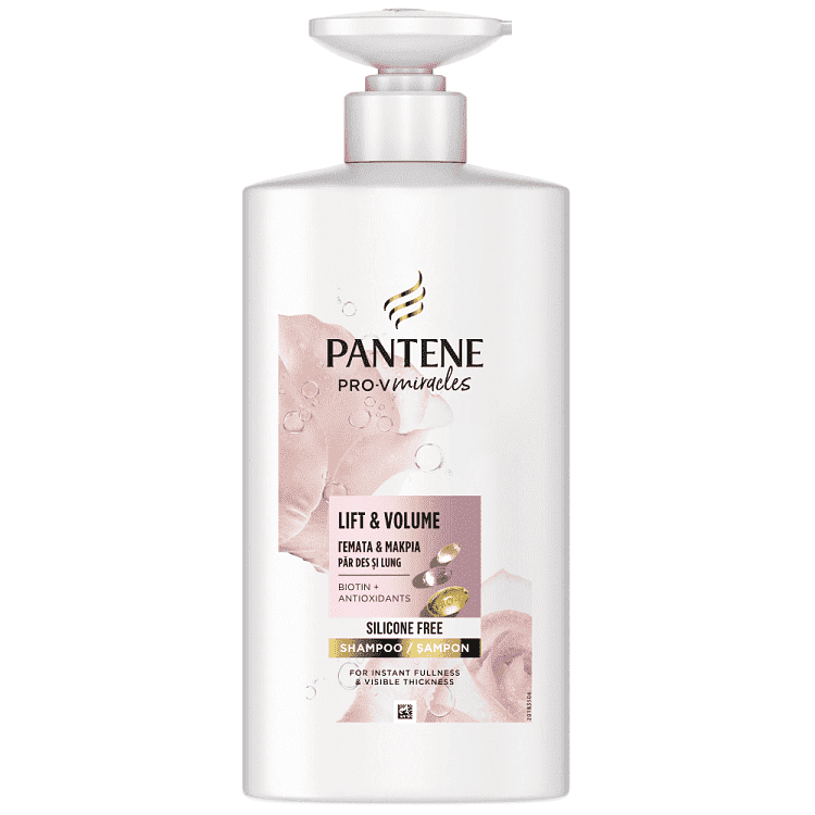 Pantene Σαμπουάν Rose Water Lift & Volume 500ml