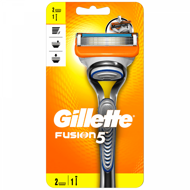 Gillette Fusion Manual Ξυριστική Μηχανή Με 2 Ανταλλακτικά
