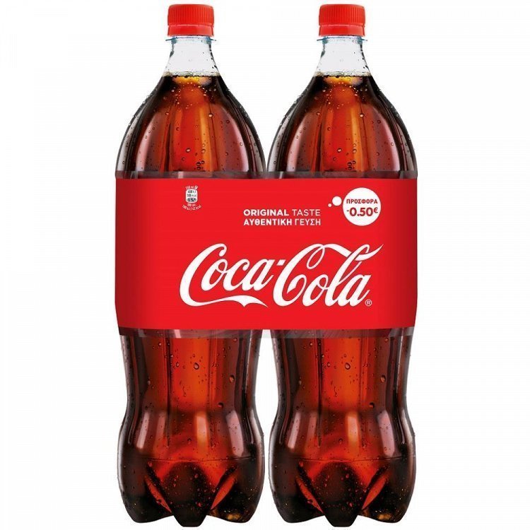 Coca-Cola 2x1,5lt -0,50€