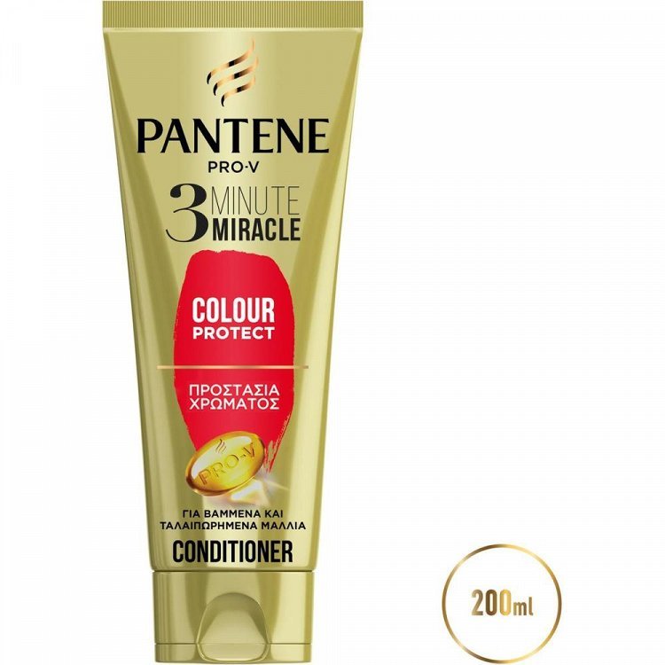 Pantene 3minute Miracle Χρώμα & Προστασία Conditioner 200ml