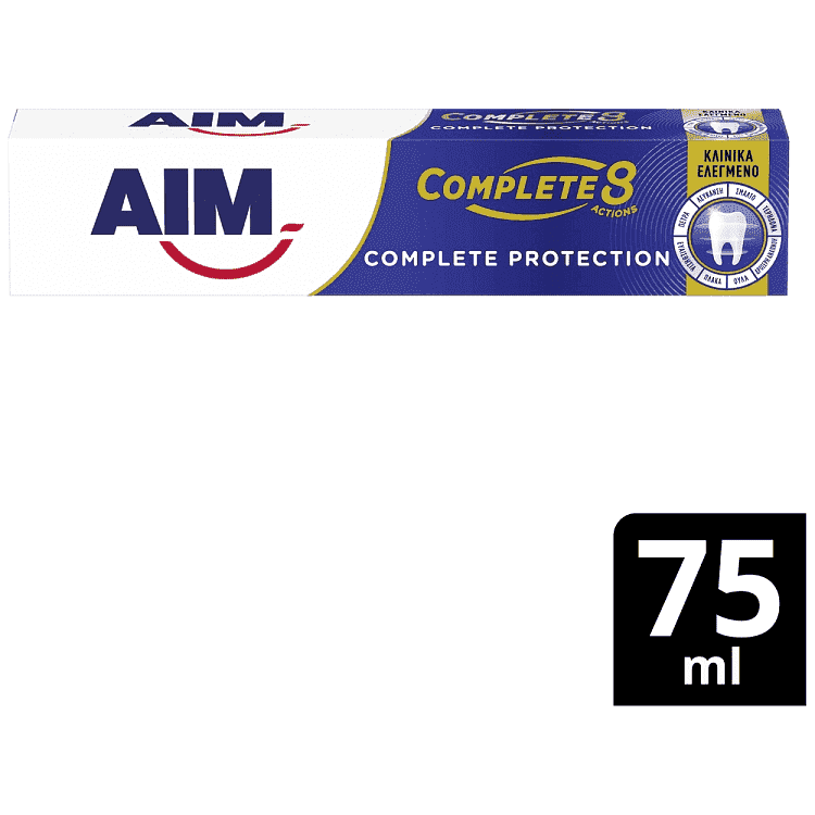 Aim Complete 8 Actions Οδοντόκρεμα Complete Protection 75ml