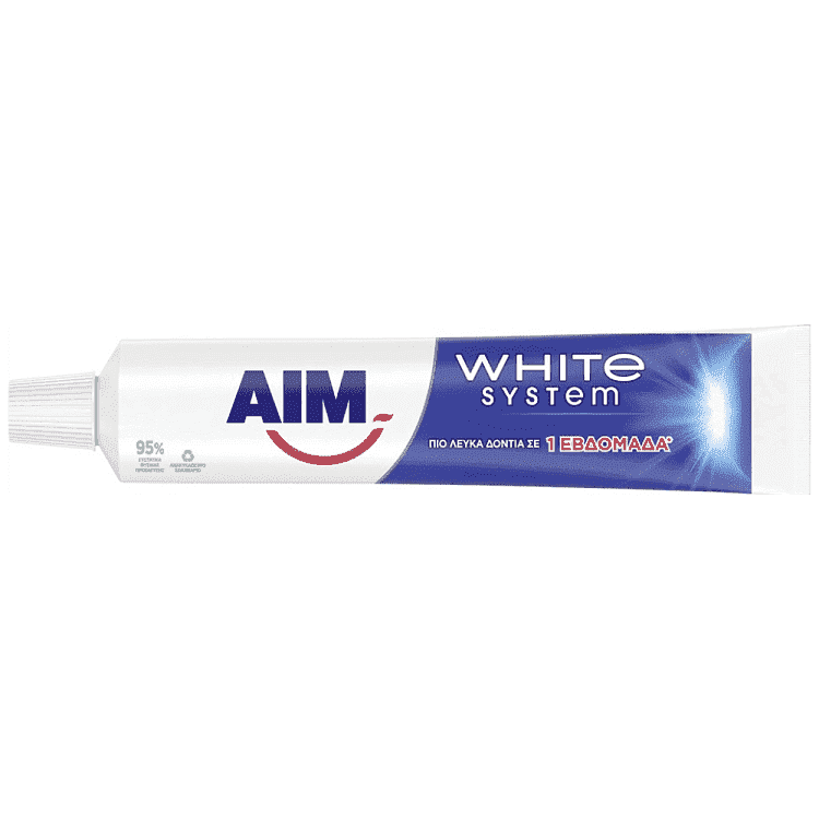 Aim Οδοντόκρεμα White System 75ml