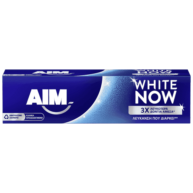 Aim Οδοντόκρεμα White Now 75ml