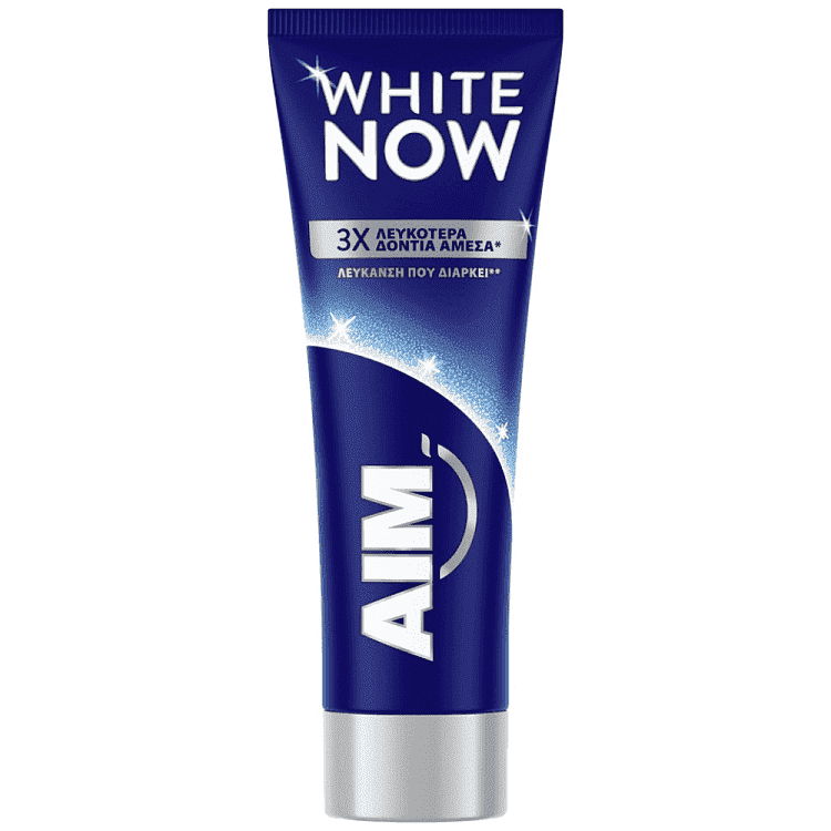 Aim Οδοντόκρεμα White Now 75ml