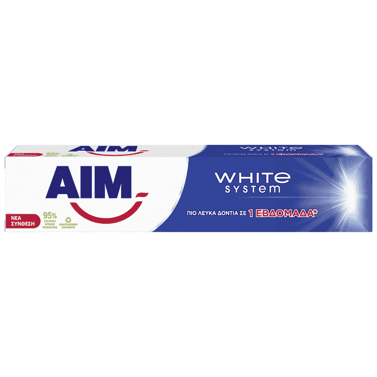 Aim Οδοντόκρεμα White System 75ml