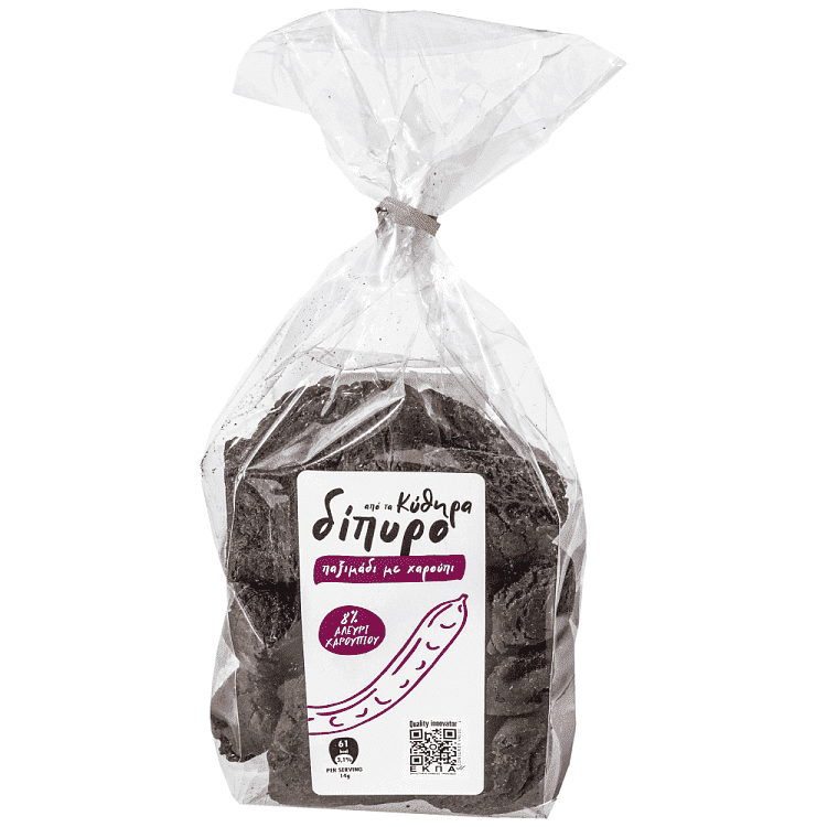 Απο τα Κύθηρα Δίπυρο Παξιμάδια Χαρούπι 300gr