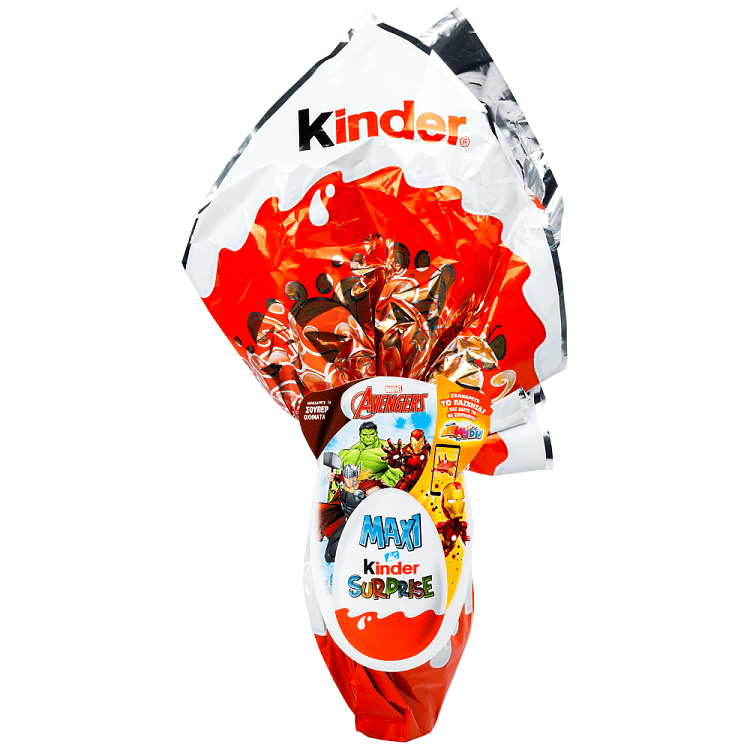 Ferrero Kinder Πασχαλινό Σοκολατένιο Αυγό Έκπληξη 150gr