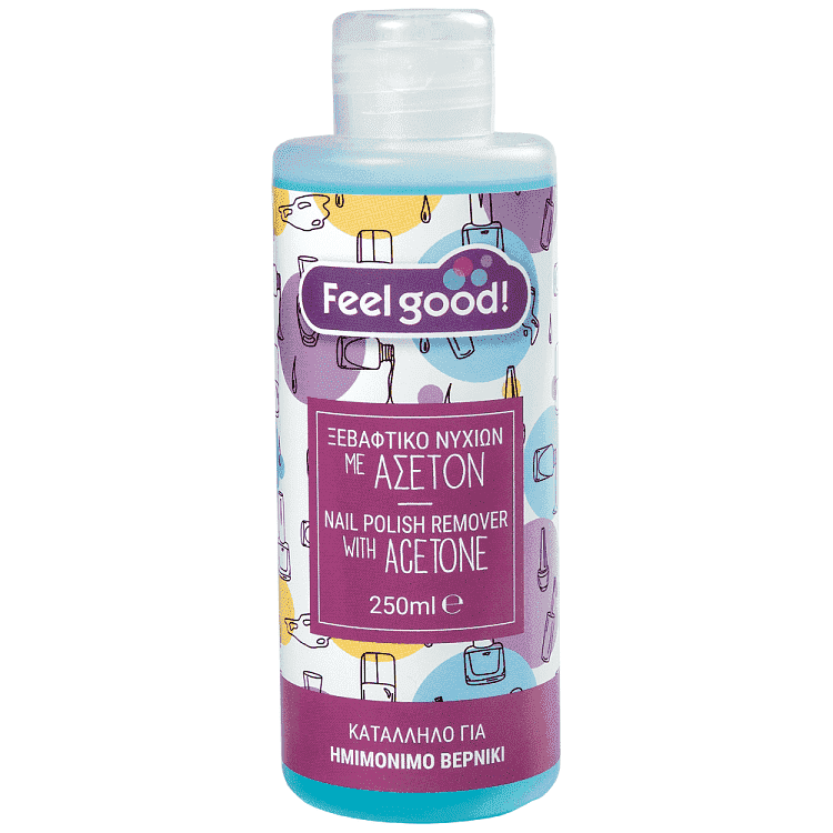 Feel Good! Ασετόν Για Ημιμόνιμο 250ml