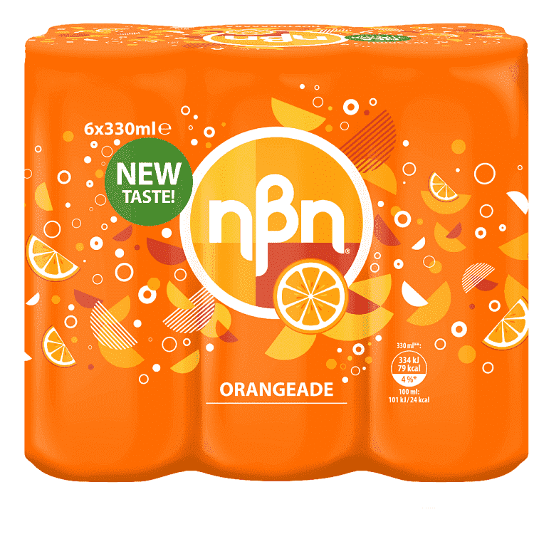 Ηβη Πορτοκαλάδα Κόκκινη 6x330ml