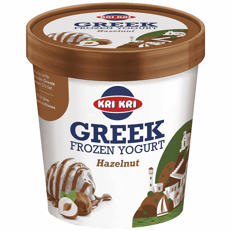 Κρι Κρι Frozen Yogurt Hazelnat Παγωτό 320gr 450ml