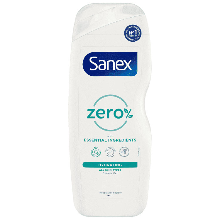 Sanex Αφρόλουτρο Zero % Nor. Sk 600ml