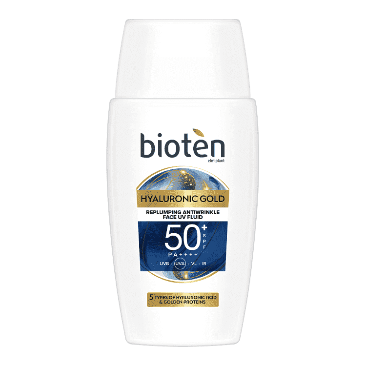 Bioten Κρέμα Hyaluronic Gold Uv Spf 50+ 50ml
