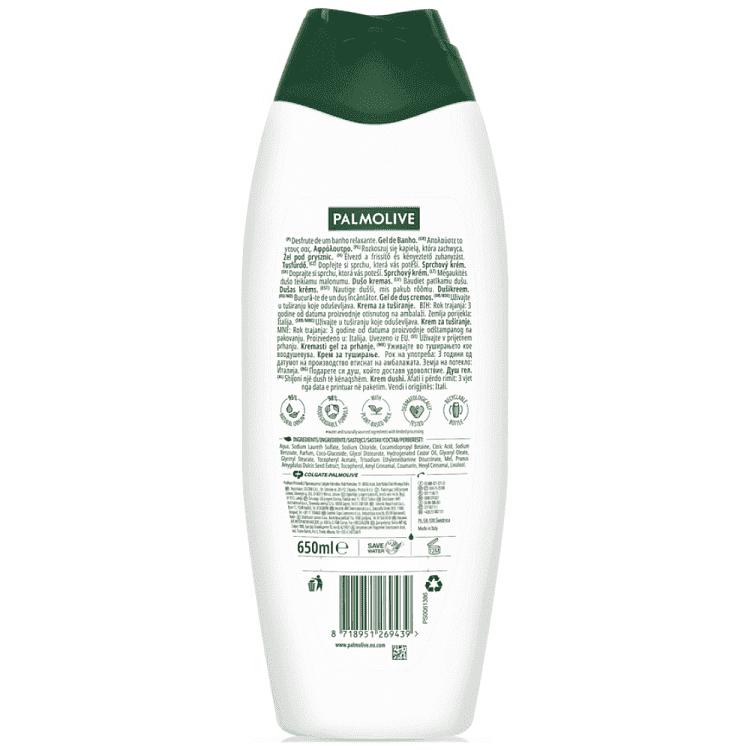 Palmolive Αφροντούς Μέλι & Γάλα 650ml