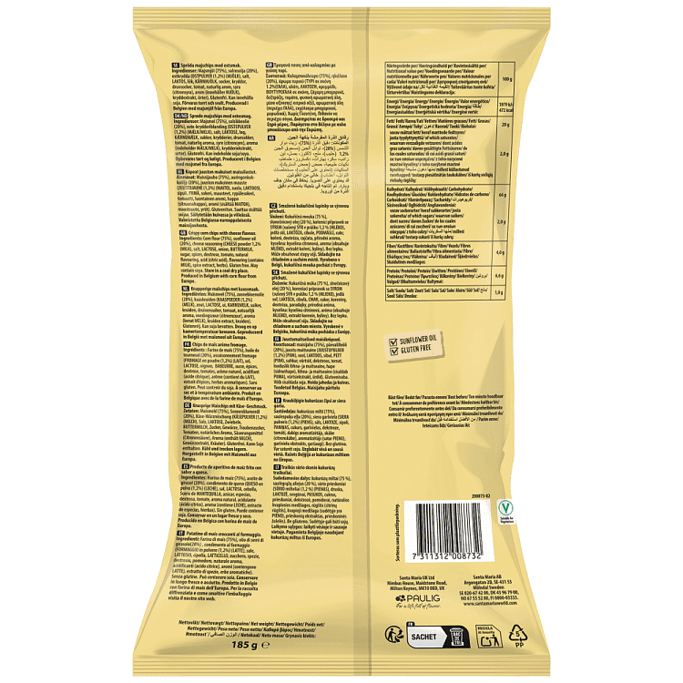 Santa Maria Τortilla Strips Che 185gr