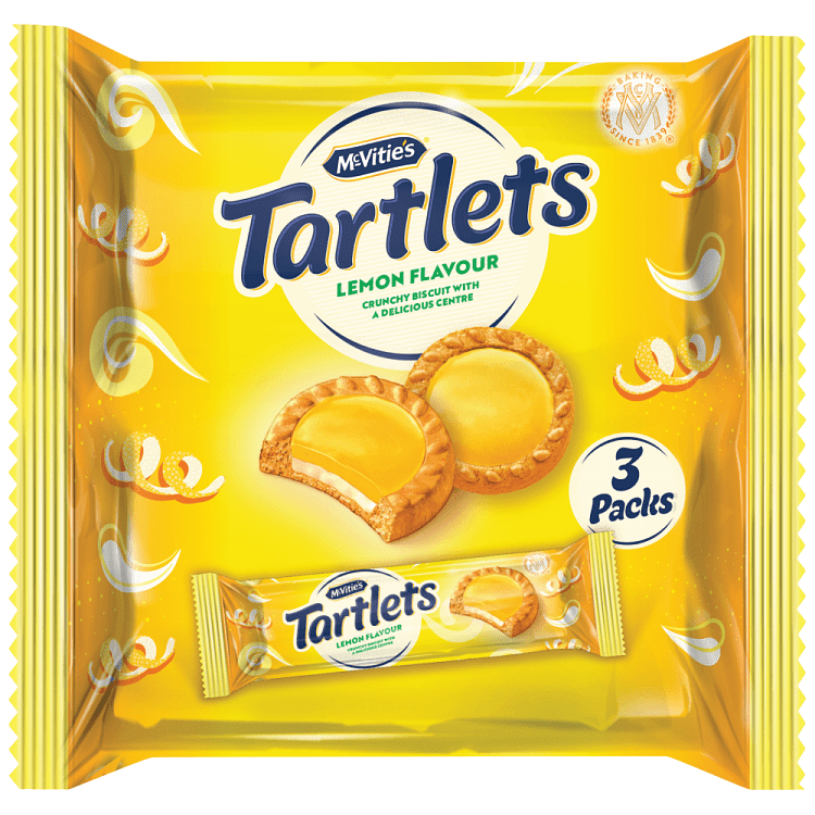 McVitie's Μπισκότα Tartlets Λεμόνι 100gr 3τεμ