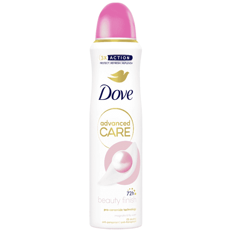 Dove Αποσμητικό Σωμ. Spray Advanced Care Beauty Finish 150ml