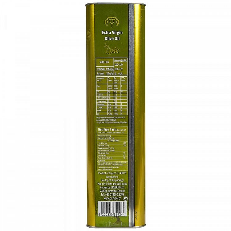 Έπος Εξαιρετικό Παρθένο Ελαιόλαδο 4lt