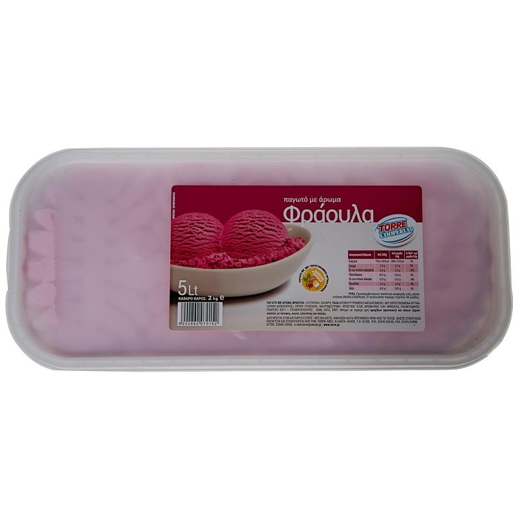 Torre Παγωτό Φράουλα 2Kg