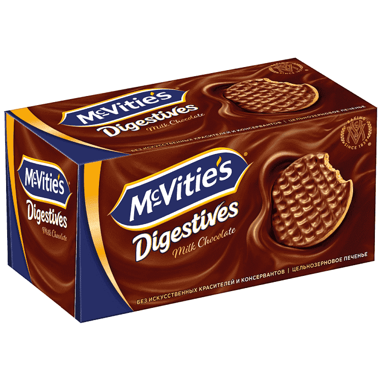 McVitie's Μπισκότα Digestive Milk Chocolate 200gr