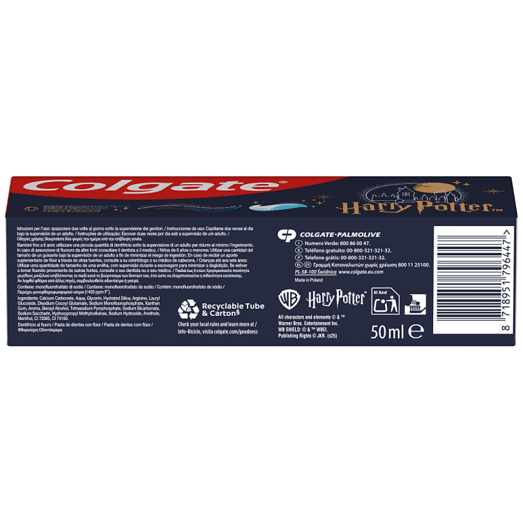 Colgate Οδοντόκρεμα Harry Potter 50ml