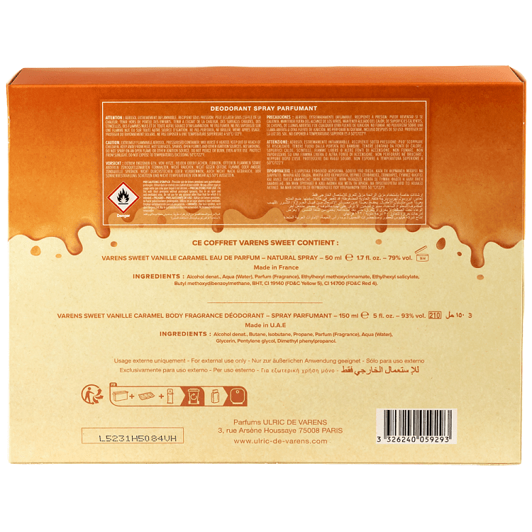 Varens Vanilla Caramel Σετ Edp 50ml & Deo 150ml