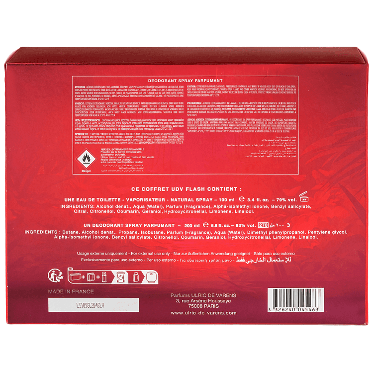 Varens Paris Flash Σετ Edt 100ml & Deo 200ml