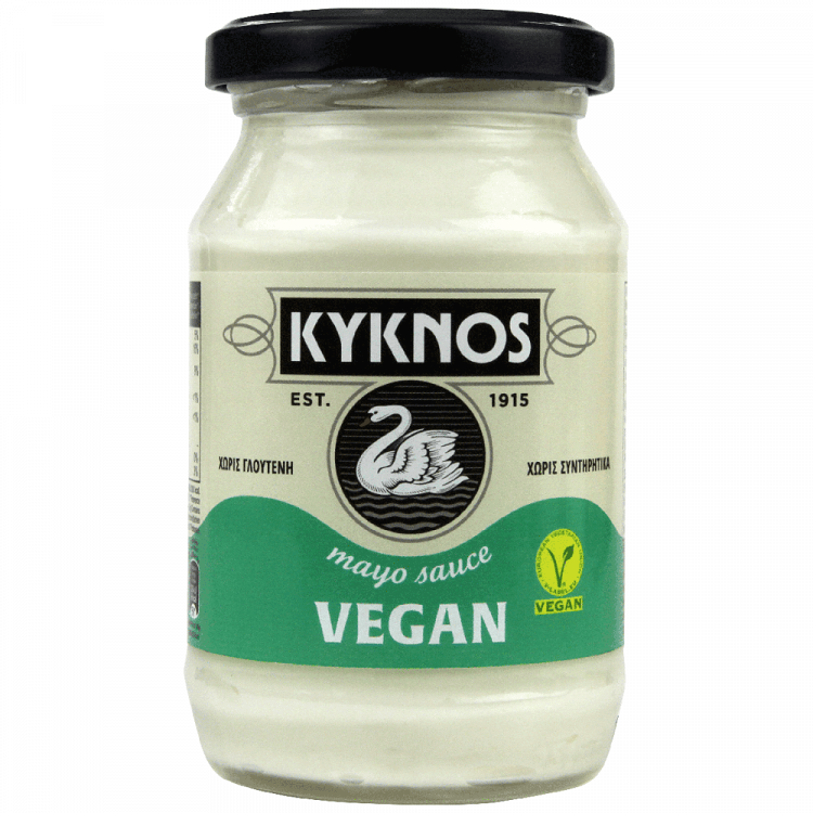 Kyknos Μαγιονέζα Vegan Γυάλινο Βάζο 250ml