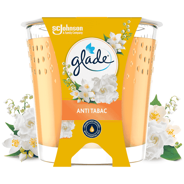 Glade Αρωματικό Κερί Anti-Tabac