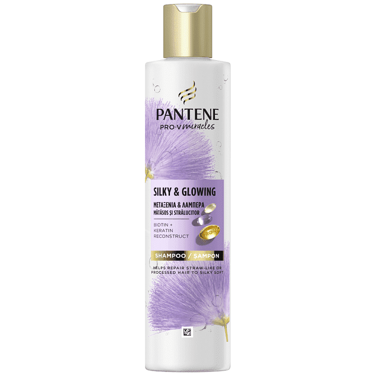 Pantene Σαμπουάν Silk & Glowing 250ml