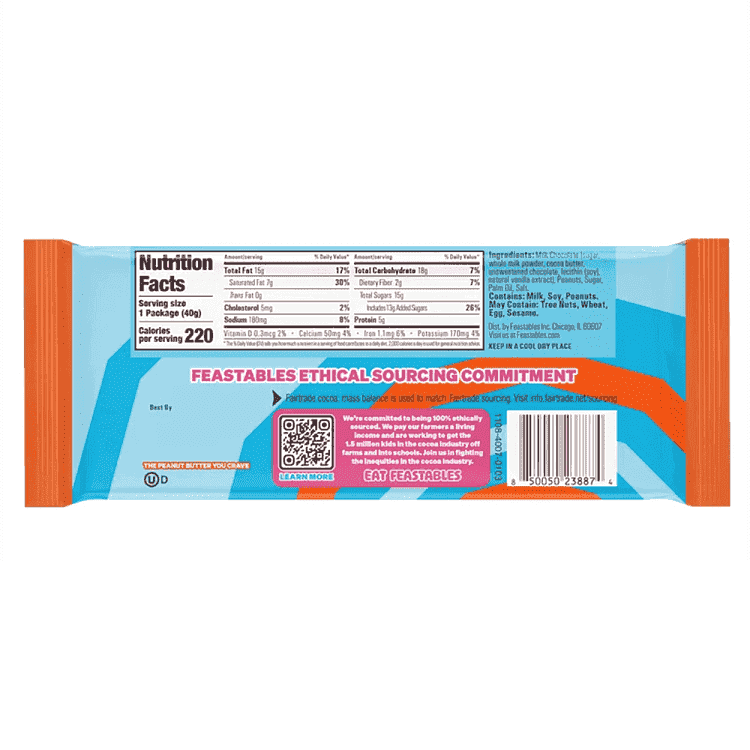 Mr Beast Feastables Cups Mε Φυστικοβούτυρο 40g