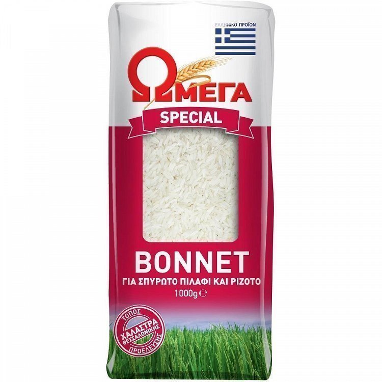 Ωμέγα Special Ρύζι Bonnet Εγχώριο 1kg