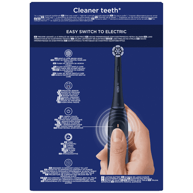 Oral b IO2 Ηλεκτρονικό Οδοντόβουρτσα Black