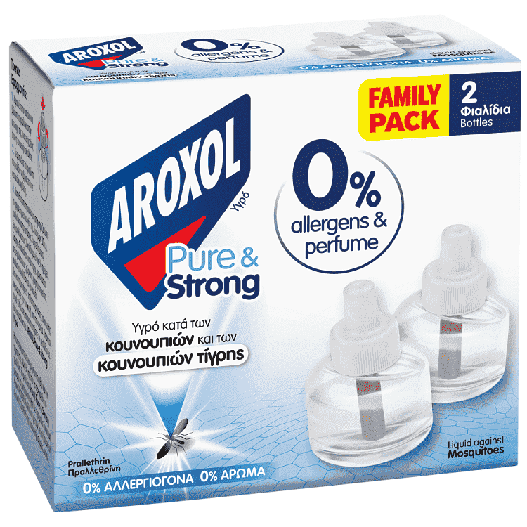 Aroxol Pure & Strong Liquid Refill 25ml 2τεμ