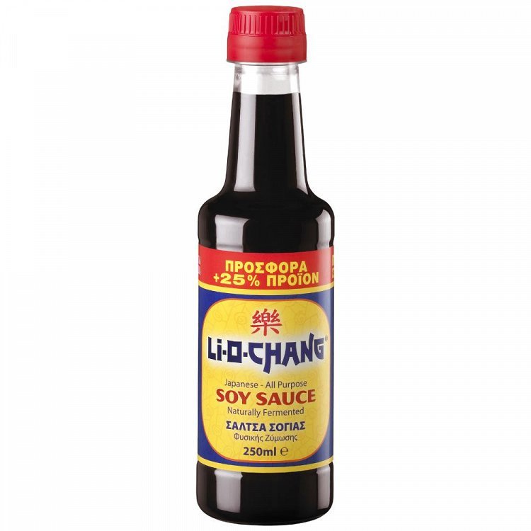Li-O-Chang Σάλτσα Σόγιας 200ml (+25% Επιπλέον Προϊόν)