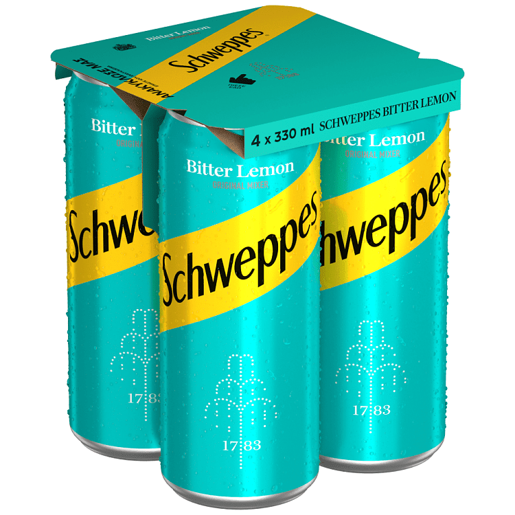 Schweppes Bitter Lemon 4x330ml