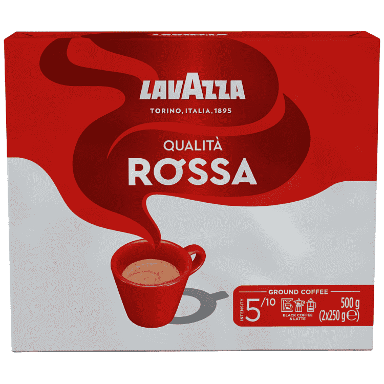 Lavazza Καφές Espresso Rossa 2x250gr