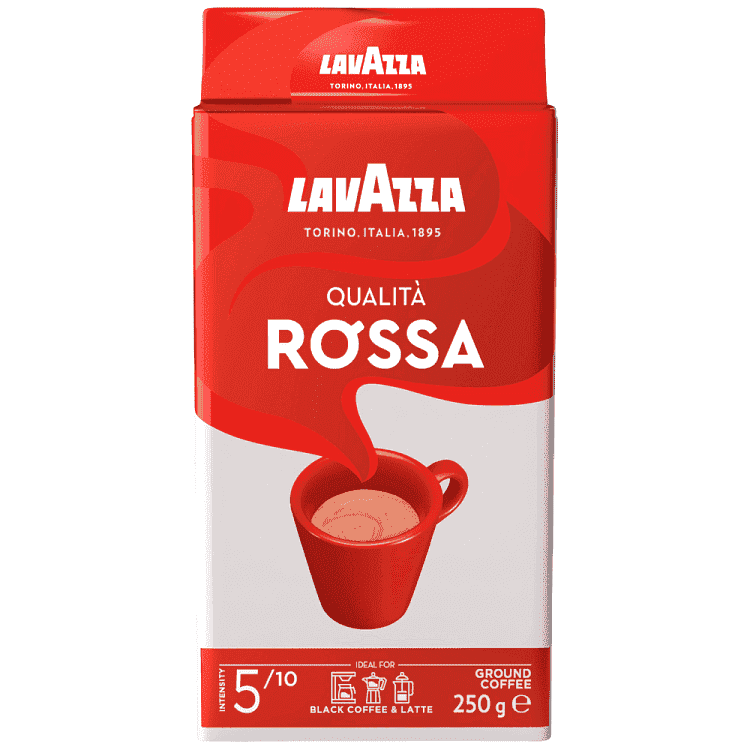 Lavazza Καφές Qual Rossa Αλεσμένος 250gr