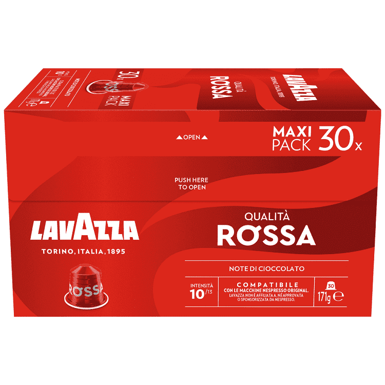 Lavazza Κάψουλες Espresso Rossa 30τεμ 171gr