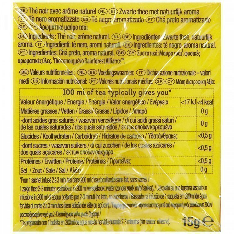 Lipton Τσάι Yellow Label 10 φακελάκια