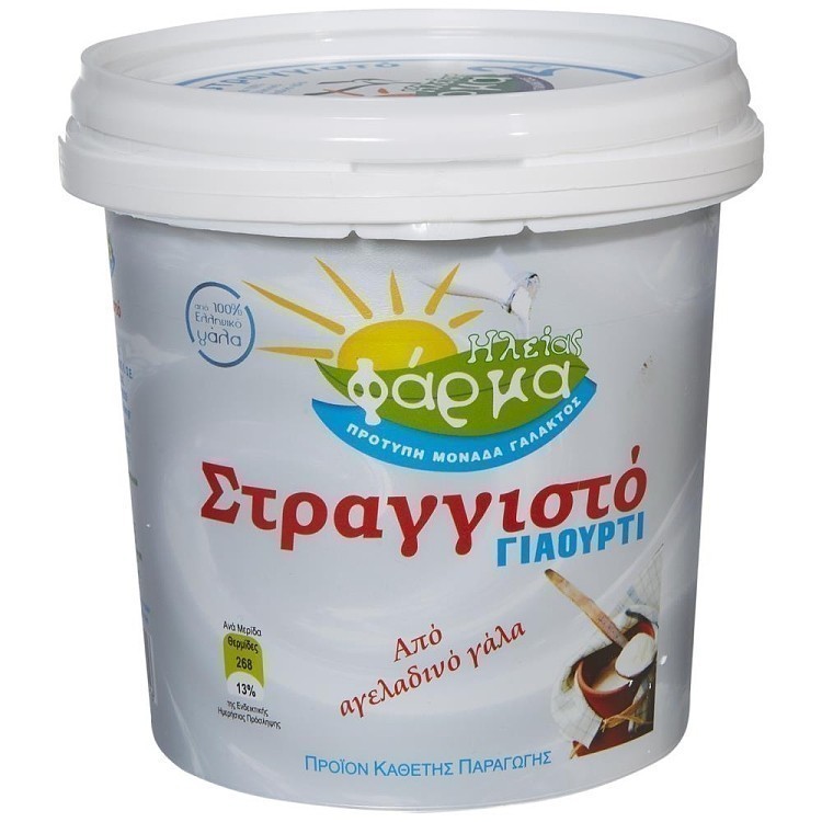 Φάρμα Ηλείας Γιαούρτι Στραγγιστό 10% Λιπαρά 1Kg