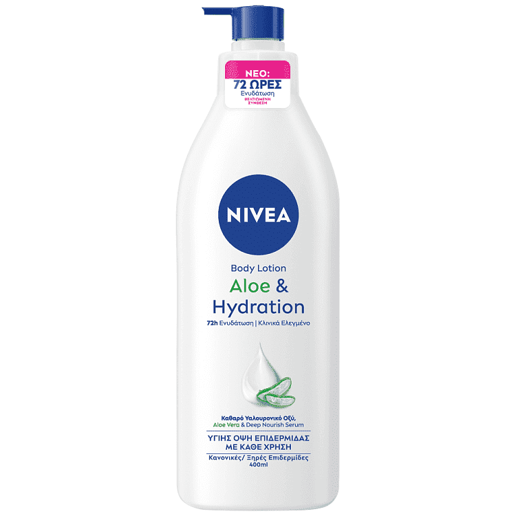 Nivea Aloe Hydration Body Lotion Αντλία 400ml
