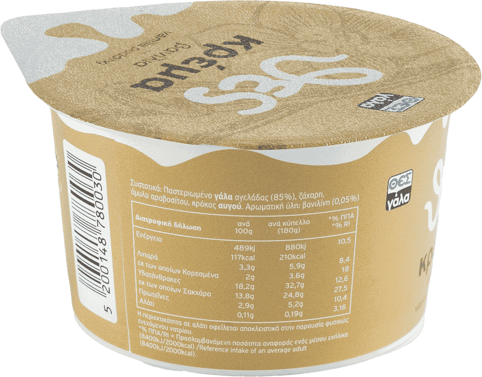 ΘΕΣ Γάλα Κρέμα Βανίλια 180gr