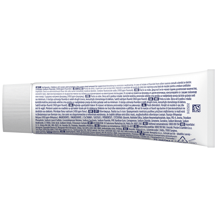 Oral b 3d White Advanced Οδοντόκρεμα 75ml